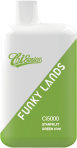 Funky Lands Ci5000 POD-1 "Starfruit Green Kiwi / Карамбола Зеленый Киви" 20